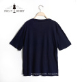 Casual Regular Short Sleeve Navy Casual T-shirts Women